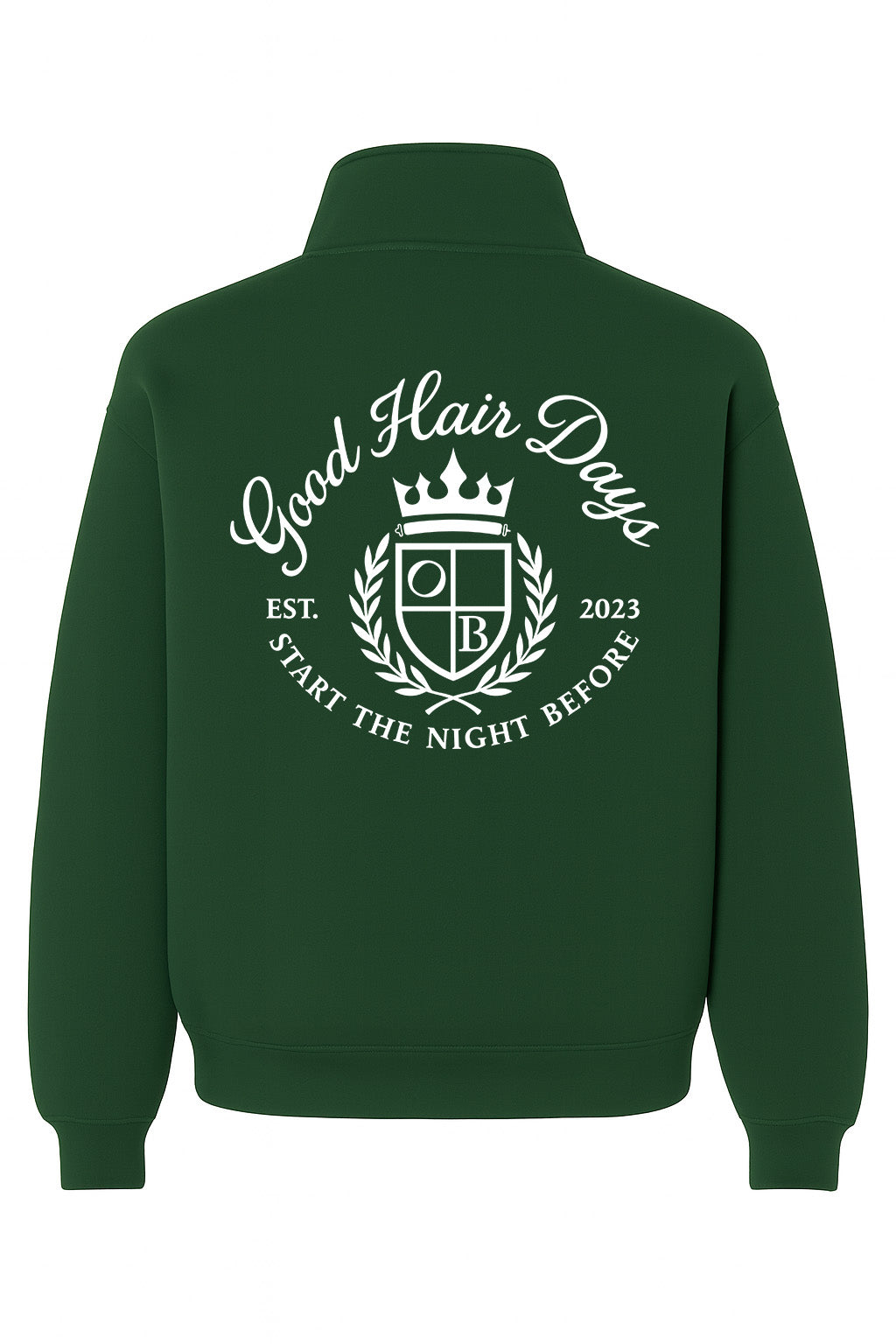 Signature Quarter Zip Sweater – overnight blowout