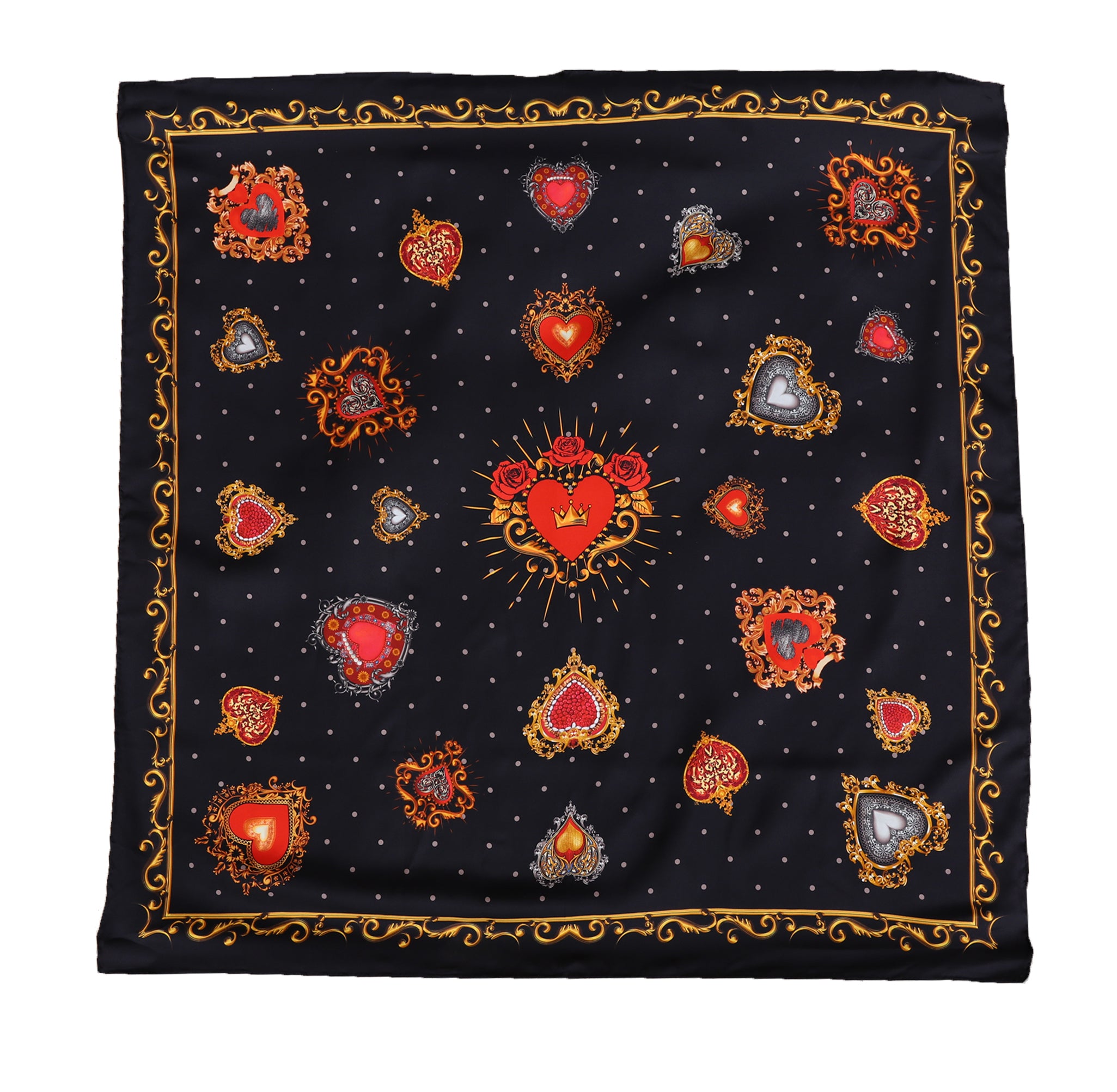 Corazon Divino Silk Scarf