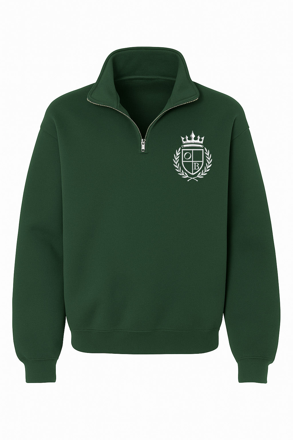 Signature Quarter Zip Sweater