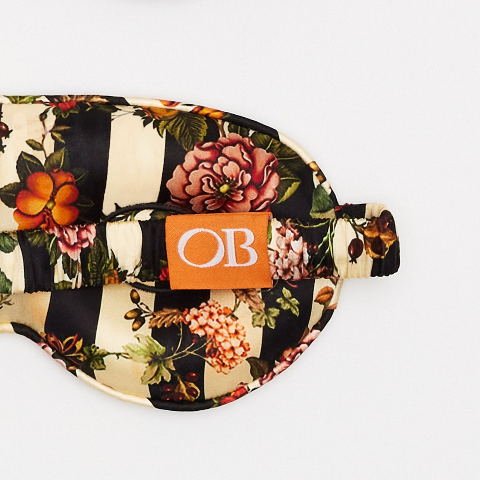 Vintage Collection Contour Striped Eye Mask