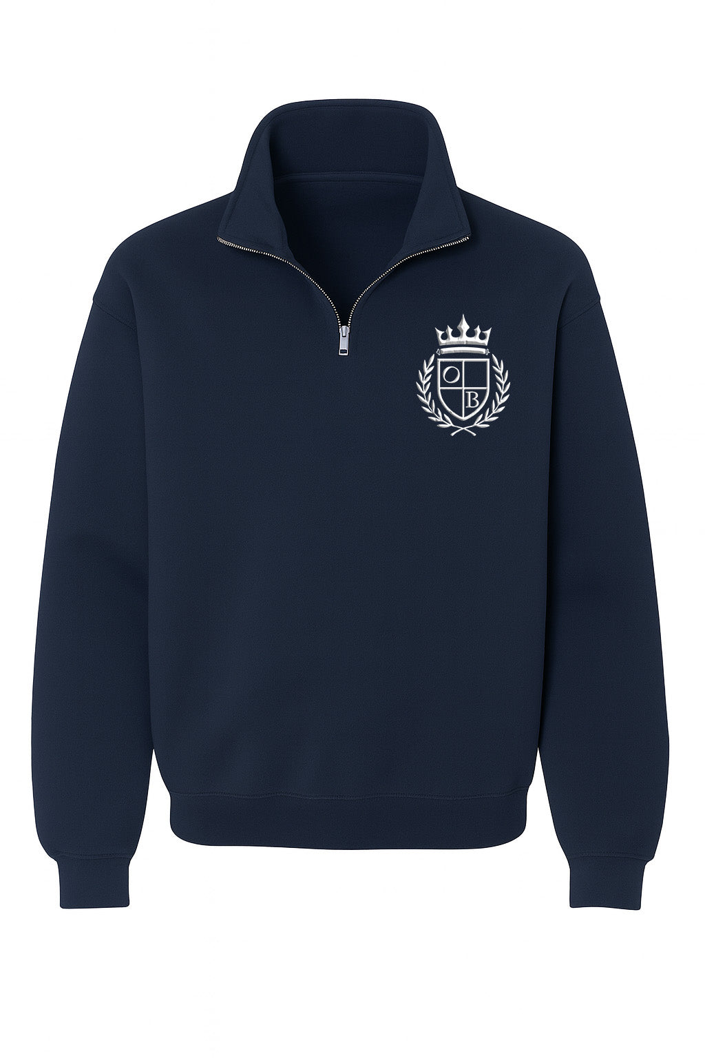 Signature Quarter Zip Sweater