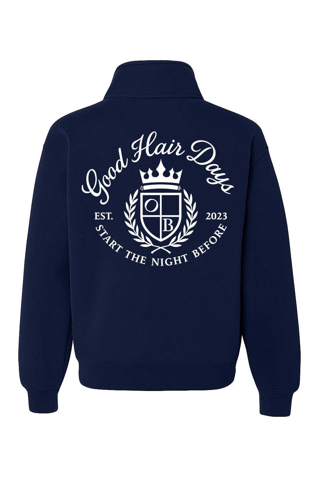 Signature Quarter Zip Sweater